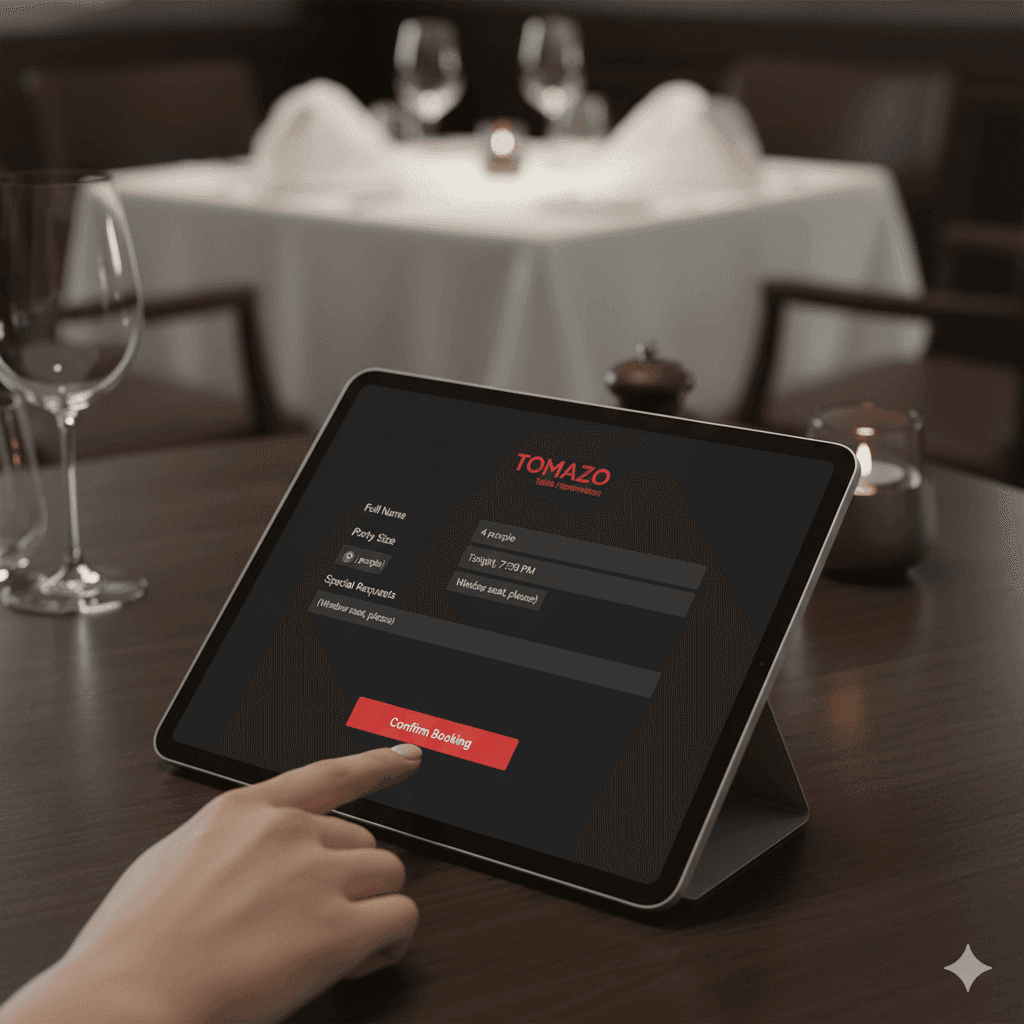 Booking Details Interface