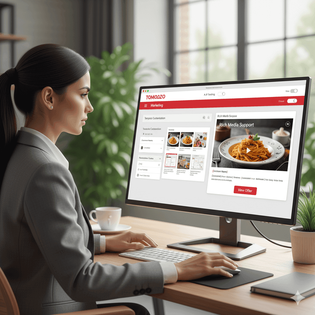 Content Creation marketing interface