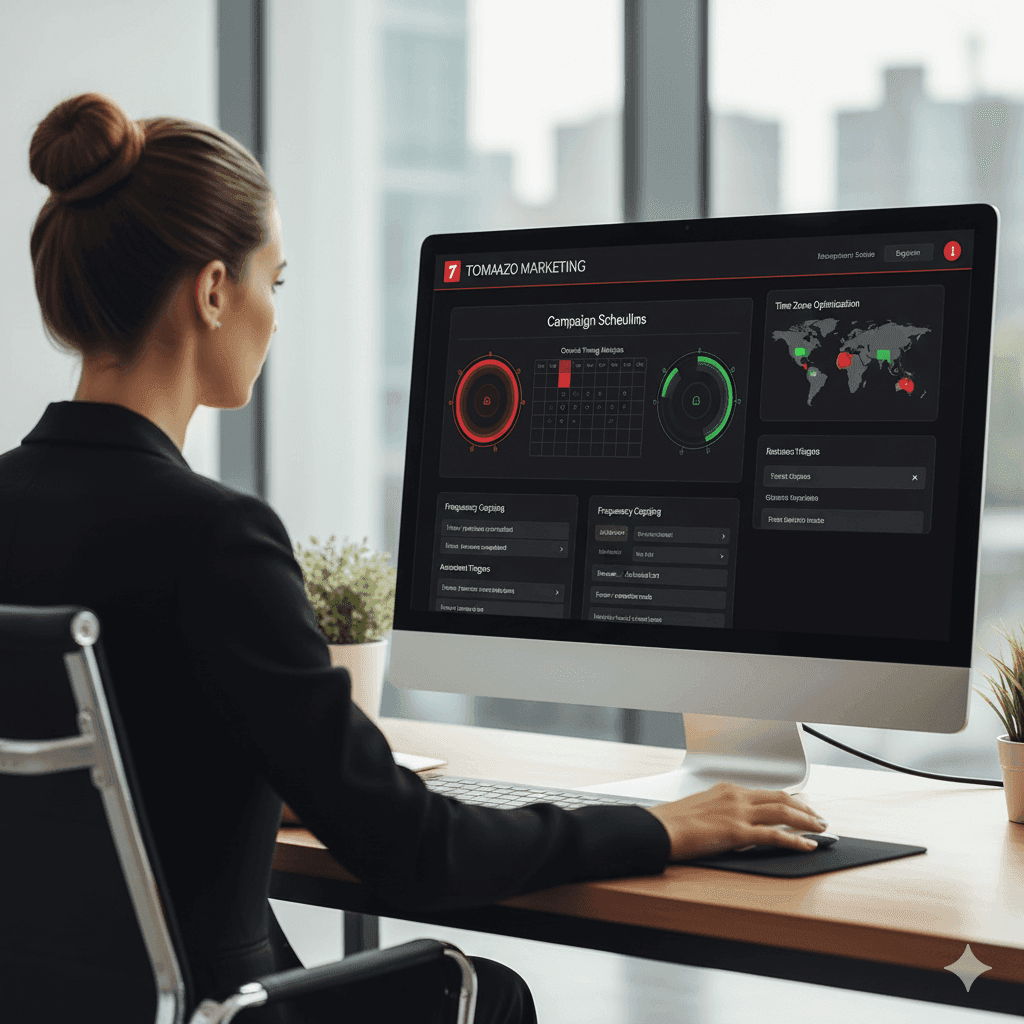 Campaign Scheduling marketing interface